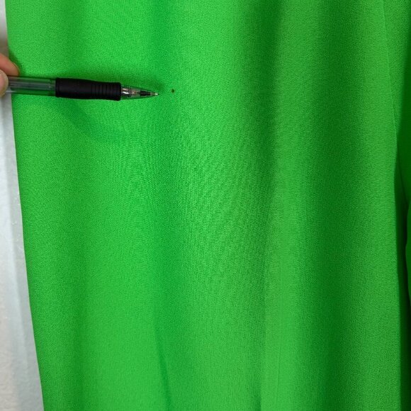 Vintage Indorables of California 60s Pants Suit Set Bright Green Retro Medium - Picture 11 of 13